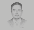 Sketch of Chen Bo, General Manager, China Road and Bridge Corporation
