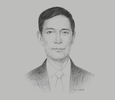 Sketch of U Khin Maung Cho, Minister of Industry
