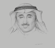 Sketch of Abdulwahab Al Bader, Director-General, Kuwait Fund for Arab Economic Development (KFAED)
