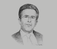 Sketch of Chokri Bayoudh, CEO, Office Nationale de l’Huile d’Olive
