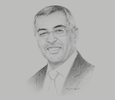 Sketch of Moncef Boussannouga Zammouri, Managing Partner, KPMG
