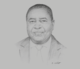 Sketch of Godfrey Simbeye, Executive Director, Tanzania Private Sector Foundation (TPSF)
