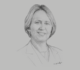 Sketch of Ineke Bussemaker, CEO and Managing Director, NMB Bank
