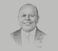 Sketch of Joseph Sheffu, Country Managing Partner, EY
