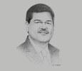 Sketch of Nestor A Espenilla Jr, Governor, Bangko Sentral ng Pilipinas (BSP)
