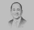 Sketch of Ramon S Monzon, President and CEO, Philippine Stock Exchange (PSE)
