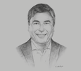 Sketch of Guilherme Loureiro, Executive President and CEO, Walmart México
