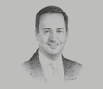 Sketch of Steven Ciobo, Minister for Trade, Tourism and Investment of Australia
