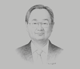 Sketch of Sontirat Sontijirawong, Minister of Commerce
