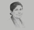 Sketch of Shamshad Akhtar, Former Under-Secretary-General, UN; and Executive Secretary, UN Economic and Social Commission for Asia and the Pacific
