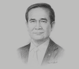 Sketch of Prime Minister Prayut Chan-o-cha
