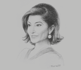 Sketch of Nishita Shah Federbush, Group Managing Director, GP Group
