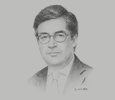 Sketch of Luis Alberto Moreno, President, Inter-American Development Bank
