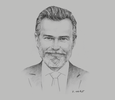 Sketch of Javier Lancha de Micheo, CEO, APM Terminals Callao
