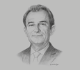 Sketch of Ezequiel Lemos, President, Trenes Argentinos Cargas
