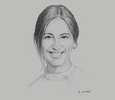 Sketch of Florencia Davel, CEO, Bristol-Myers Squibb Argentina, Chile and Peru
