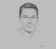 Sketch of Ritche Rivera, Vice-Chairman, RD Corporation
