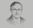 Sketch of Alan Bollard, Executive Director, APEC Secretariat
