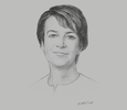 Sketch of Claire Fitzpatrick, Regional President, BP Trinidad and Tobago (BPTT)
