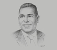 Sketch of Gregory N Hill, Managing Director, ANSA Merchant Bank
