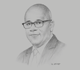 Sketch of Hadyn Gittens, CEO, Trinidad and Tobago Securities and Exchange Commission (TTSEC)
