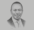 Sketch of President Uhuru Kenyatta
