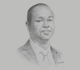 Sketch of Kenneth Kaniu, CEO, Britam Asset Managers
