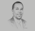 Sketch of Johnson Ole Nchoe, Managing Director and CEO, Geothermal Development Company
