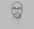 Sketch of Ramiss Houmed, Managing Director and Owner, HLB Djibouti
