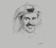 Sketch of Salman bin Abdulaziz Al Badran, CEO, VIVA Kuwait
