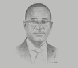 Sketch of Alhaji Muhammadu Bagudu Hussaini, Managing Director and CEO, Nicon Insurance
