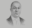 Sketch of Kayode Akinkugbe, Managing Director and CEO, FBNQuest Merchant Bank

