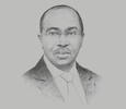 Sketch of Godwin Emefiele, Governor, Central Bank of Nigeria (CBN)
