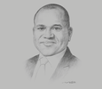 Sketch of Peter Ashade, CEO, United Capital
