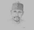 Sketch of Muhammad Musa Bello, Minister of the Federal Capital Territory
