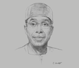 Sketch of Audu Ogbeh, Minister of Agriculture and Rural Development
