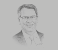 Sketch of Richard Lesser, CEO, Boston Consulting Group
