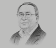 Sketch of U Kyaw Kyaw Maung, Governor, Central Bank of Myanmar (CBM)
