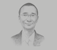 Sketch of Patrick Ip, Managing Director, China-ASEAN Investment Cooperation Fund
