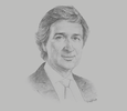 Sketch of Javier Rielo, Vice-President, Total Asia Pacific
