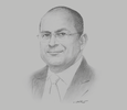 Sketch of Krešimir Kucko, CEO, Gulf Air
