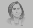 Sketch of Dr Mariam Al Jalahma, CEO, National Health Regulatory Authority (NHRA)
