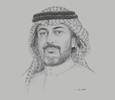 Sketch of Sheikh Khalifa bin Ebrahim Al Khalifa, CEO, Bahrain Bourse (BHB)
