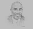 Sketch of Yofi Grant, CEO, Ghana Investment Promotion Centre
