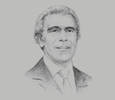 Sketch of Abdellatif Jouahri, Governor, Bank Al Maghrib (BAM)

