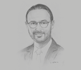 Sketch of Karim Beqqali, CEO, Yamed Capital

