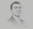Sketch of Mehdi Megzari and Omar Sayarh, Partner and Managing Partner, Sayarh & Menjra Law Firm
