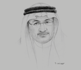 Sketch of Humaid Al Qutami, Director-General, Dubai Health Authority (DHA)
