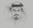 Sketch of Hamad Buamim, President and CEO, Dubai Chamber of Commerce and Industry
