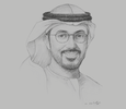 Sketch of Hamed Ali, CEO, Nasdaq Dubai
